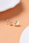 Heliophilia Silver Pendientes de Metal Multicolor